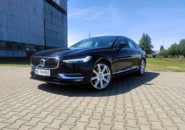 Volvo S90 cena 124900 przebieg: 119000, rok produkcji 2017 z Ostrołęka małe 562